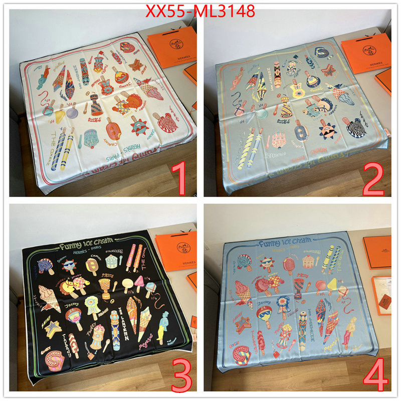 Scarf-Hermes mirror copy luxury ID: ML3148 $: 55USD