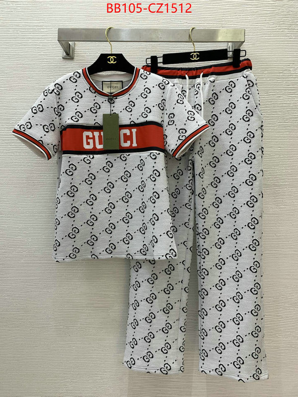 Clothing-Gucci best replica quality ID: CZ1512 $: 105USD