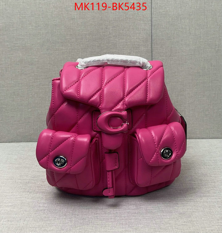 Coach Bags(4A)-Backpack- top quality designer replica ID: BK5435 $: 119USD,