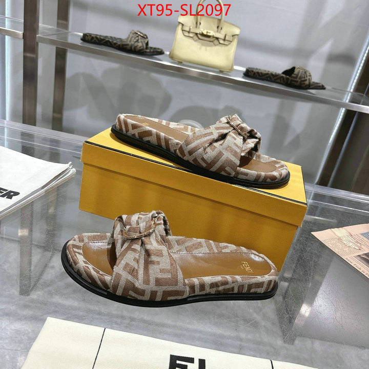 Women Shoes-Fendi designer 1:1 replica ID: SL2097 $: 95USD