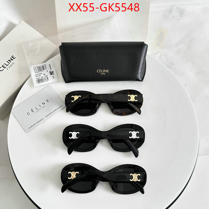 Glasses-CELINE online store ID: GK5548 $: 55USD