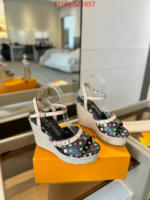 Women Shoes-LV what best replica sellers ID: SZ1657 $: 145USD