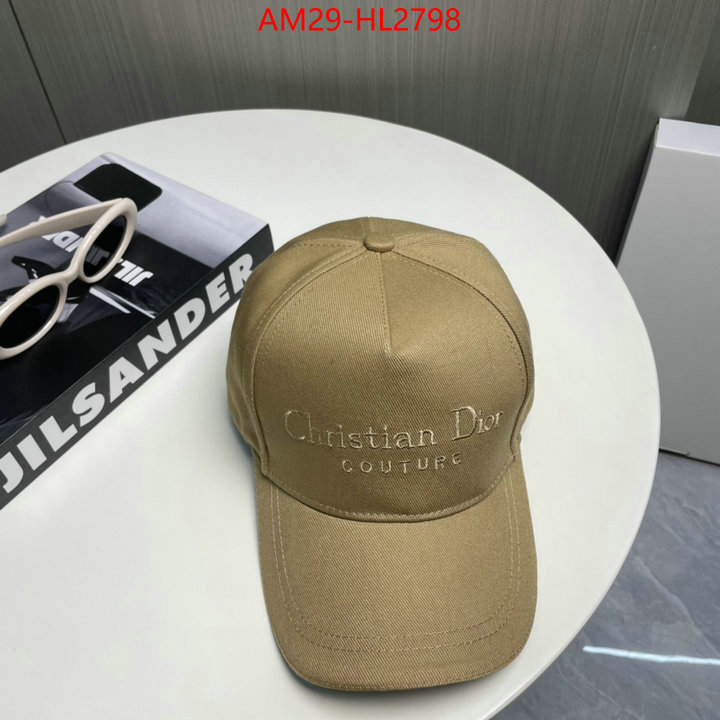 Cap (Hat)-Dior hot sale ID: HL2798 $: 29USD