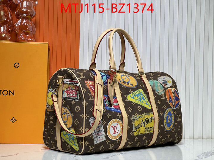 LV Bags(4A)-Keepall BandouliRe 45-50- 1:1 ID: BZ1374 $: 115USD,