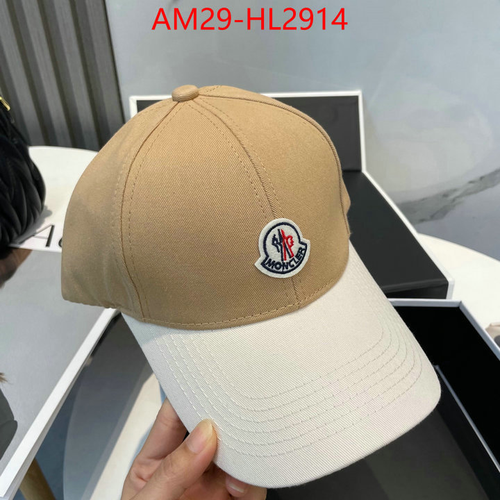 Cap(Hat)-Moncler wholesale china ID: HL2914 $: 29USD