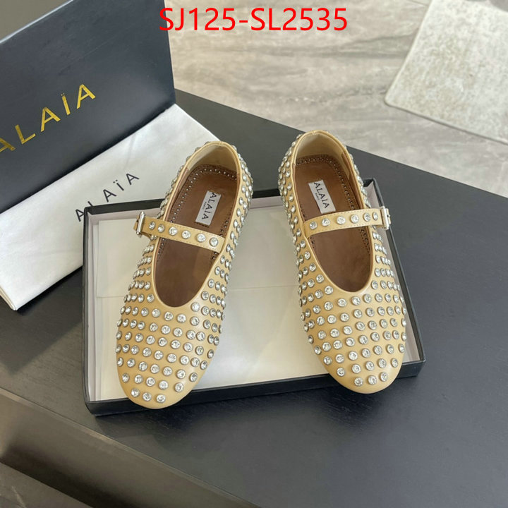 Women Shoes-ALAIA replica 1:1 ID: SL2535 $: 125USD