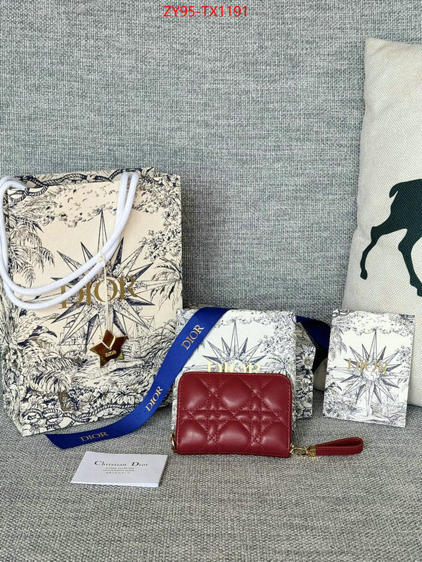 Dior Bags(TOP)-Wallet- top quality designer replica ID: TX1191 $: 95USD,