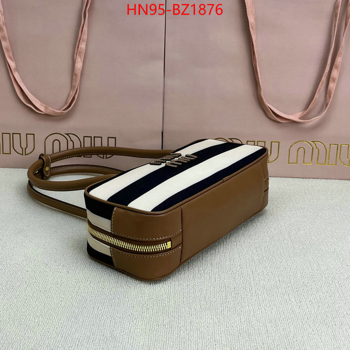Miu Miu Bags(4A)-Handbag- counter quality ID: BZ1876 $: 95USD,