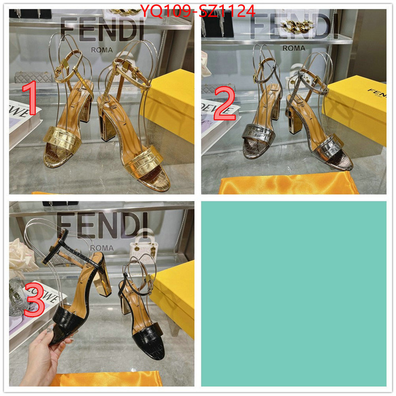Women Shoes-Fendi high quality designer replica ID: SZ1124 $: 109USD