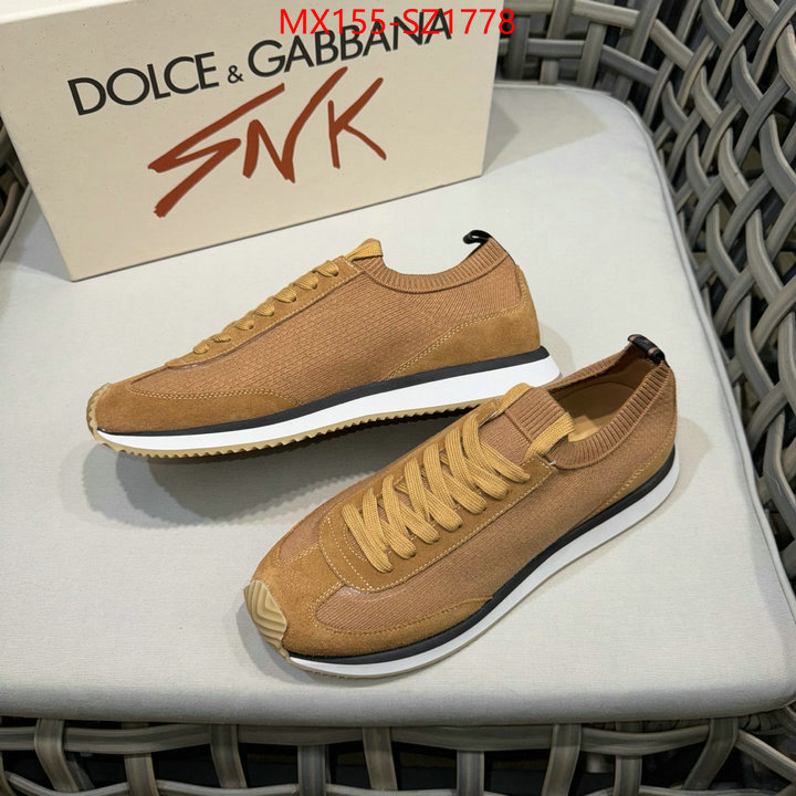 Men Shoes-DG buy high-quality fake ID: SZ1778 $: 155USD-shoes yupoo Men Shoes-DG buy high-quality fake ID: SZ1778 $: 155USD
