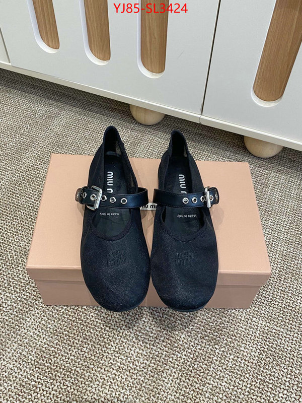 Women Shoes-Miu Miu buy high-quality fake ID: SL3424 $: 85USD