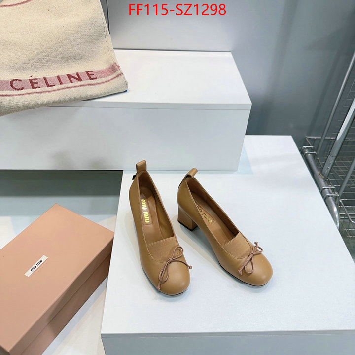 Women Shoes-Miu Miu practical and versatile replica designer ID: SZ1298 $: 115USD