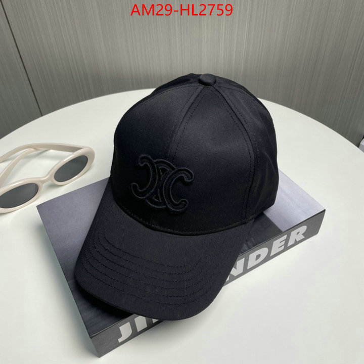 Cap(Hat)-Celine new designer replica ID: HL2759 $: 29USD