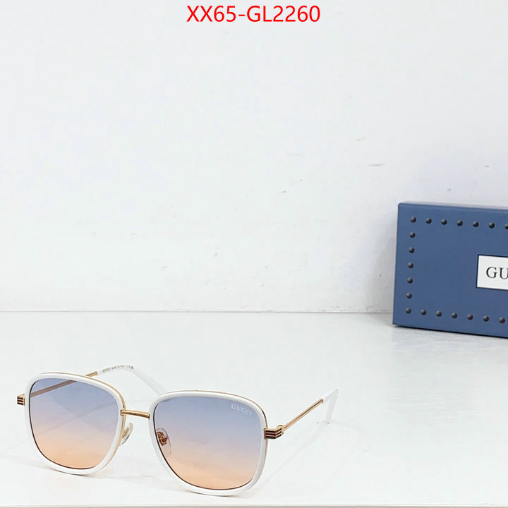 Glasses-Gucci fake aaaaa ID: GL2260 $: 65USD