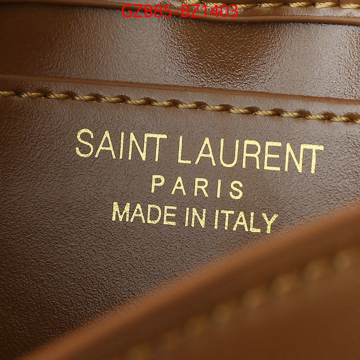 YSL Bags(4A)-Handbag- 2024 perfect replica designer ID: BZ1403 $: 85USD,