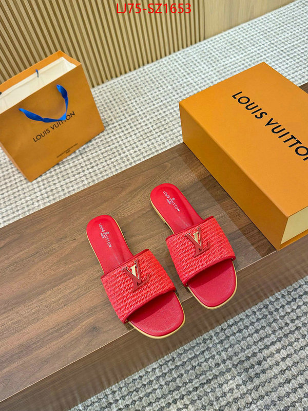 Women Shoes-LV the quality replica ID: SZ1653 $: 75USD