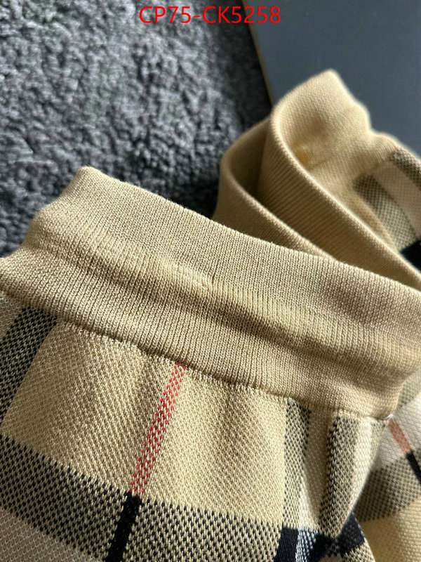 Clothing-Burberry perfect ID: CK5258 $: 75USD