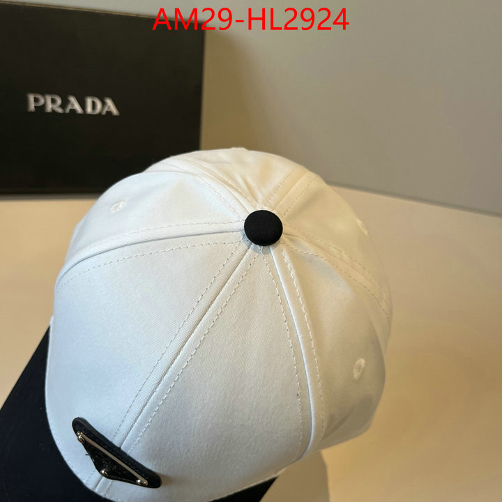 Cap (Hat)-Prada hot sale ID: HL2924 $: 29USD