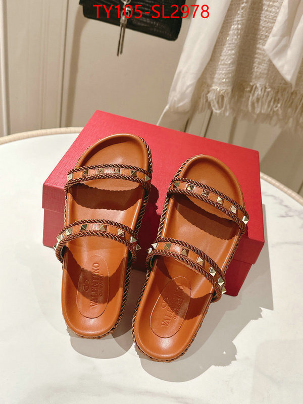 Women Shoes-Valentino top perfect fake ID: SL2978 $: 105USD