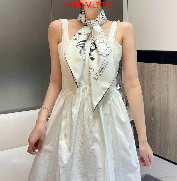Scarf-Chanel wholesale replica shop ID: ML3087 $: 69USD