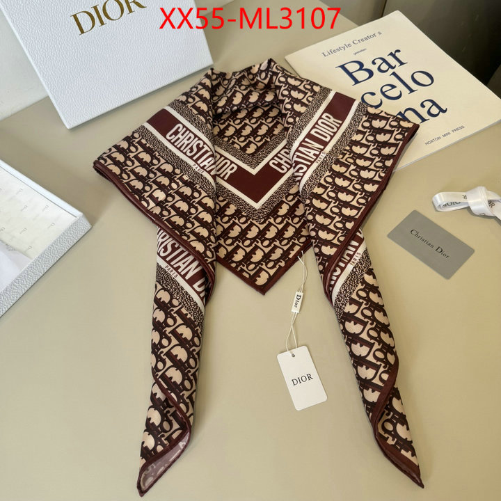 Scarf-Dior perfect quality designer replica ID: ML3107 $: 55USD