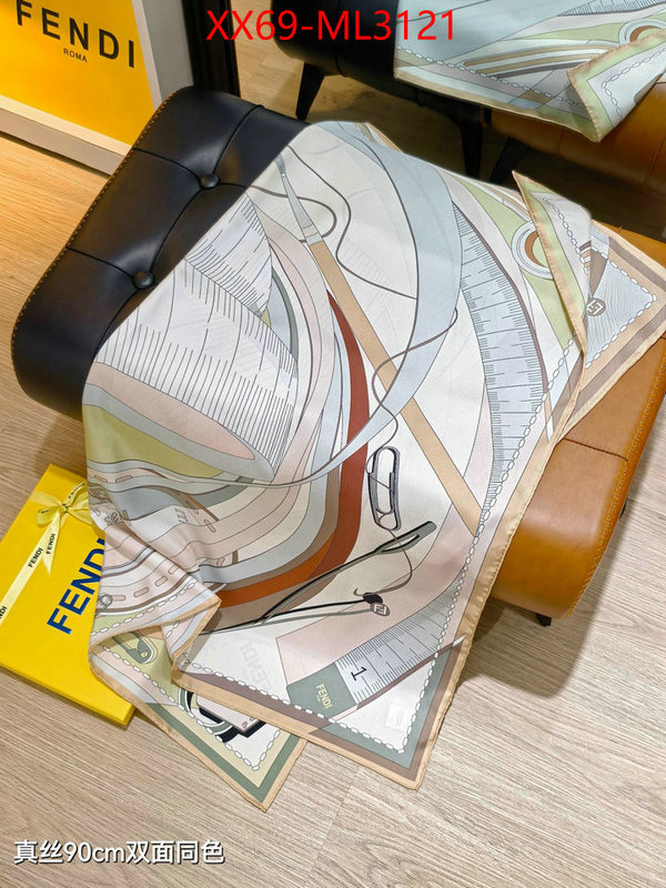 Scarf-Fendi highest product quality ID: ML3121 $: 69USD