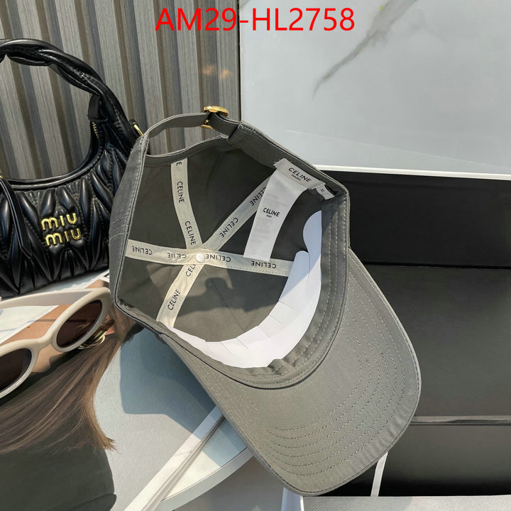 Cap(Hat)-Celine the best quality replica ID: HL2758 $: 29USD