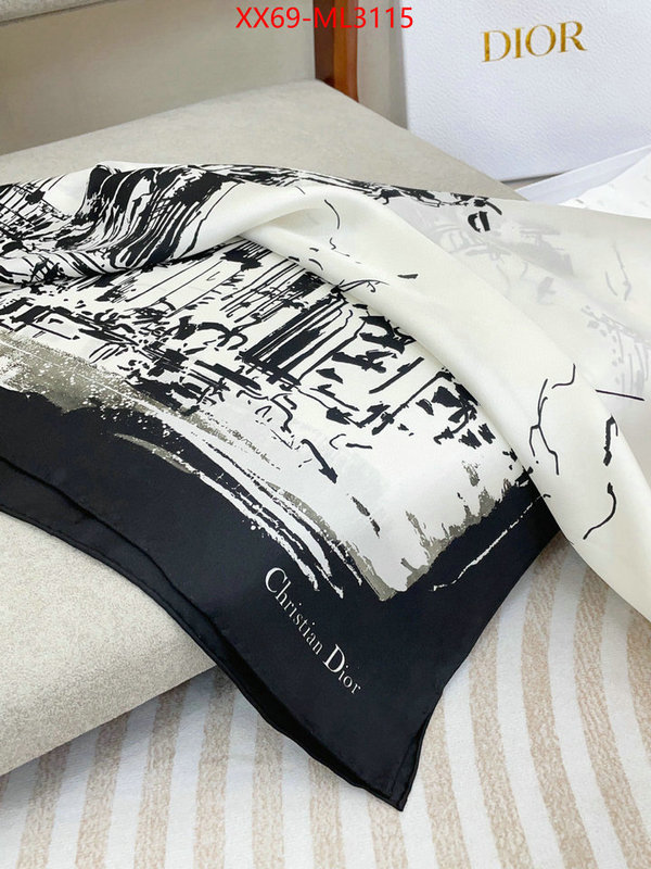 Scarf-Dior buy replica ID: ML3115 $: 69USD