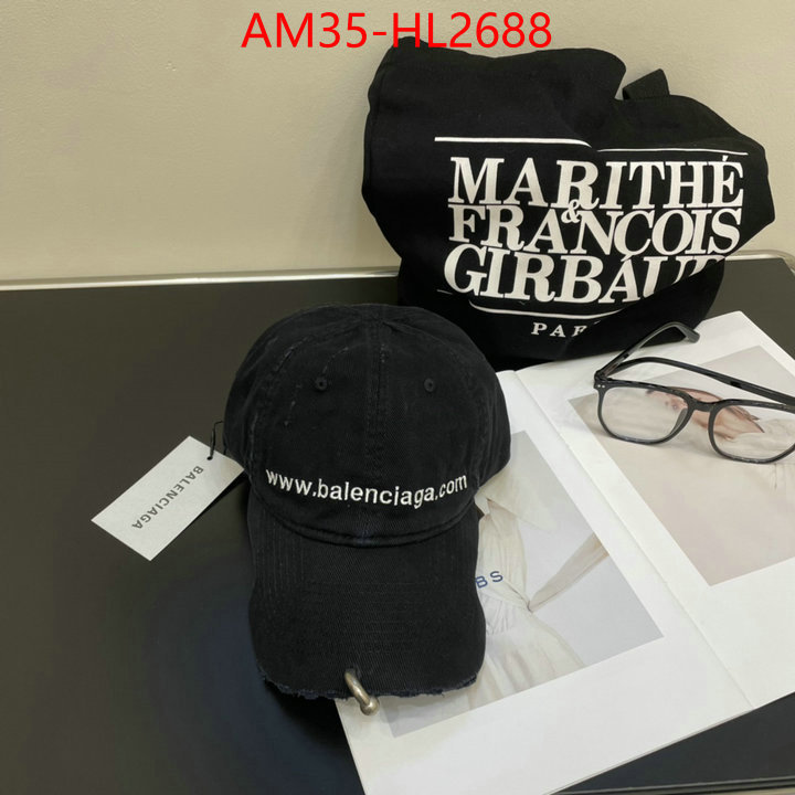 Cap(Hat)-Balenciaga luxury fake ID: HL2688 $: 35USD