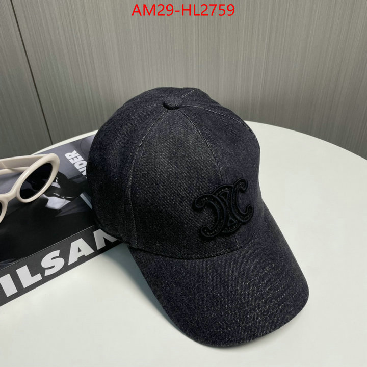 Cap(Hat)-Celine new designer replica ID: HL2759 $: 29USD