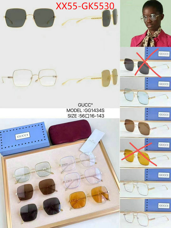 Glasses-Gucci replcia cheap from china ID: GK5530 $: 55USD