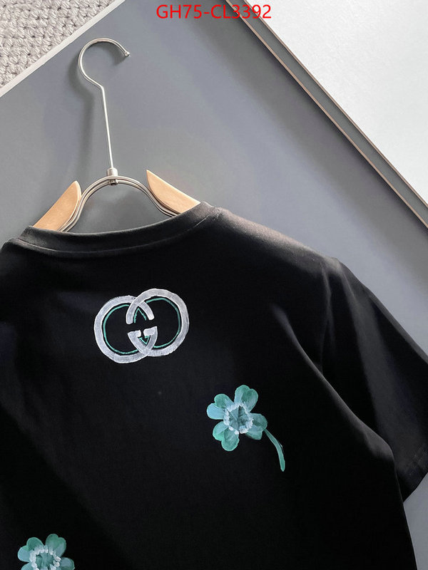 Clothing-Gucci buy luxury 2024 ID: CL3392 $: 75USD