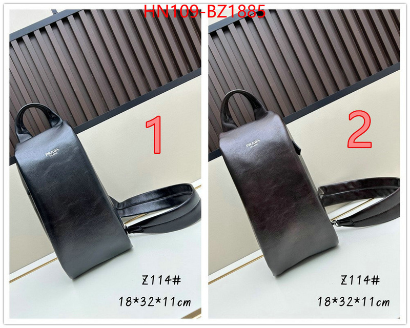 Prada Bags(4A)-Crossbody- designer ID: BZ1885 $: 109USD,