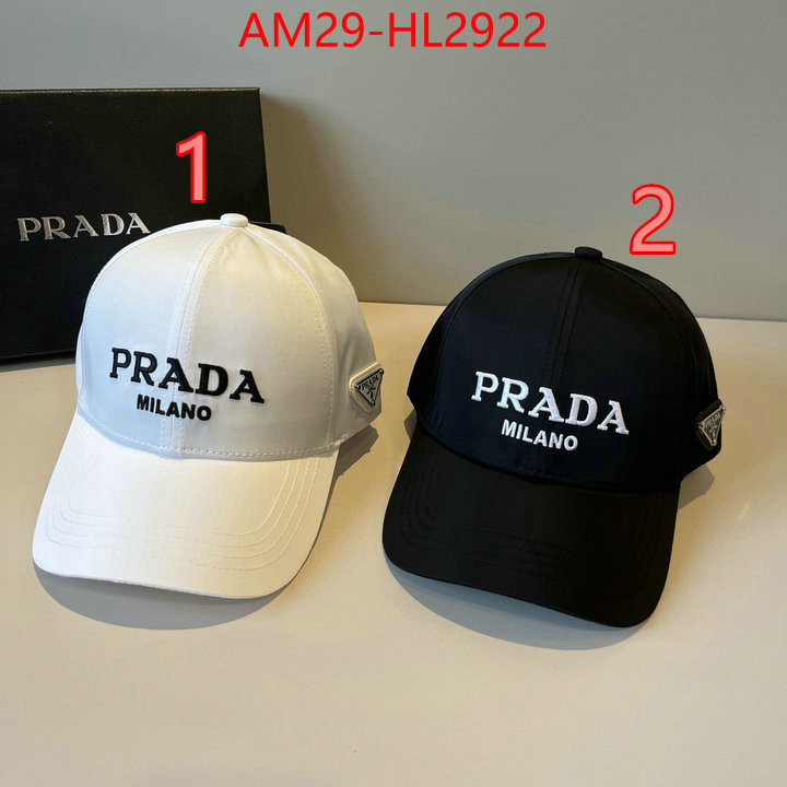 Cap (Hat)-Prada best wholesale replica ID: HL2922 $: 29USD