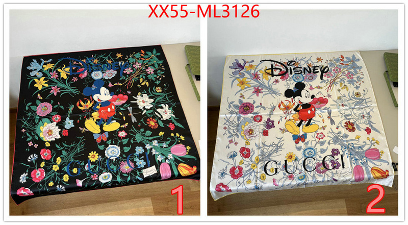 Scarf-Gucci designer ID: ML3126 $: 55USD