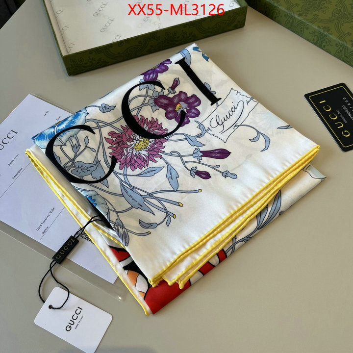 Scarf-Gucci designer ID: ML3126 $: 55USD