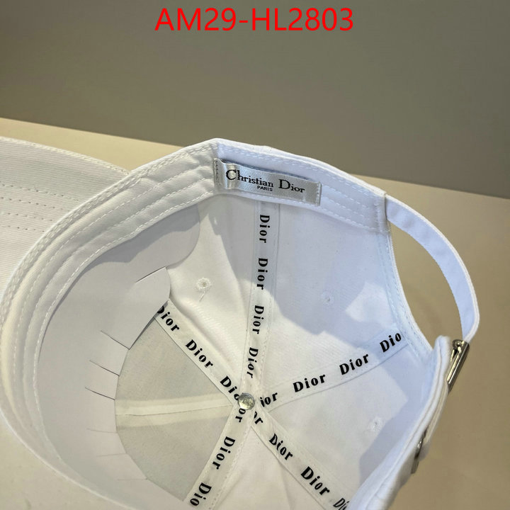 Cap (Hat)-Dior luxury fake ID: HL2803 $: 29USD