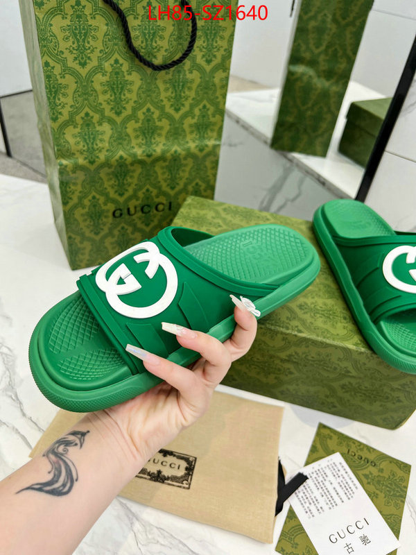 Men Shoes-Gucci what is top quality replica ID: SZ1640 $: 85USD