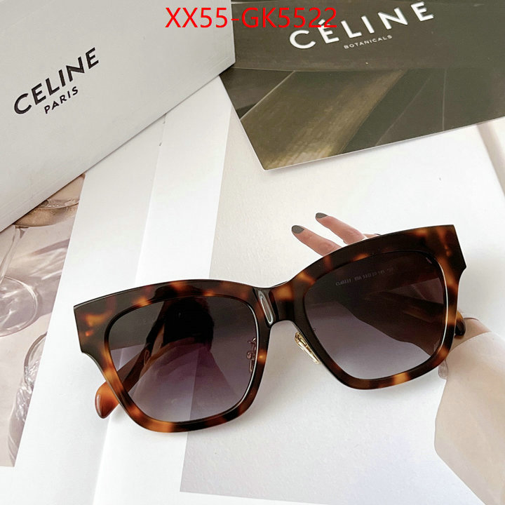 Glasses-CELINE buying replica ID: GK5522 $: 55USD