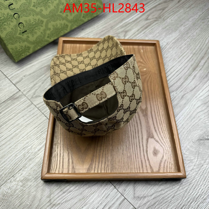 Cap(Hat)-Gucci wholesale sale ID: HL2843 $: 35USD