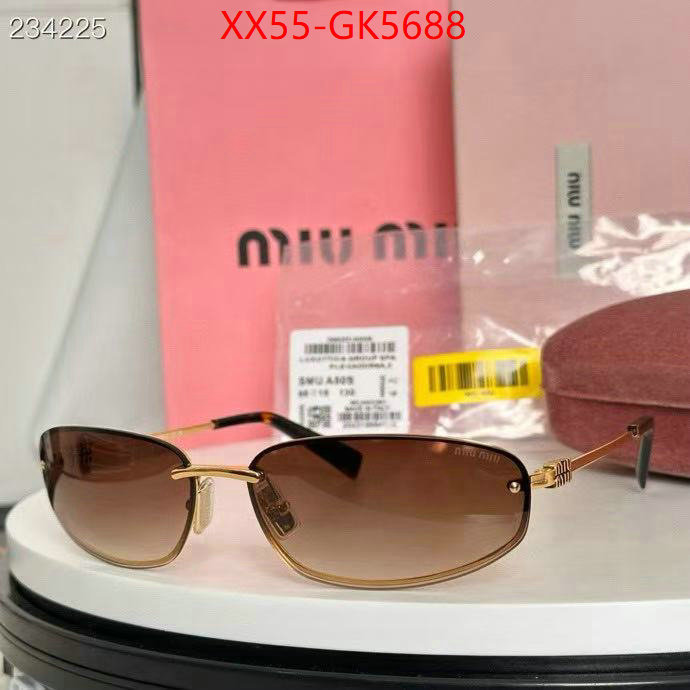 Glasses-Miu Miu supplier in china ID: GK5688 $: 55USD