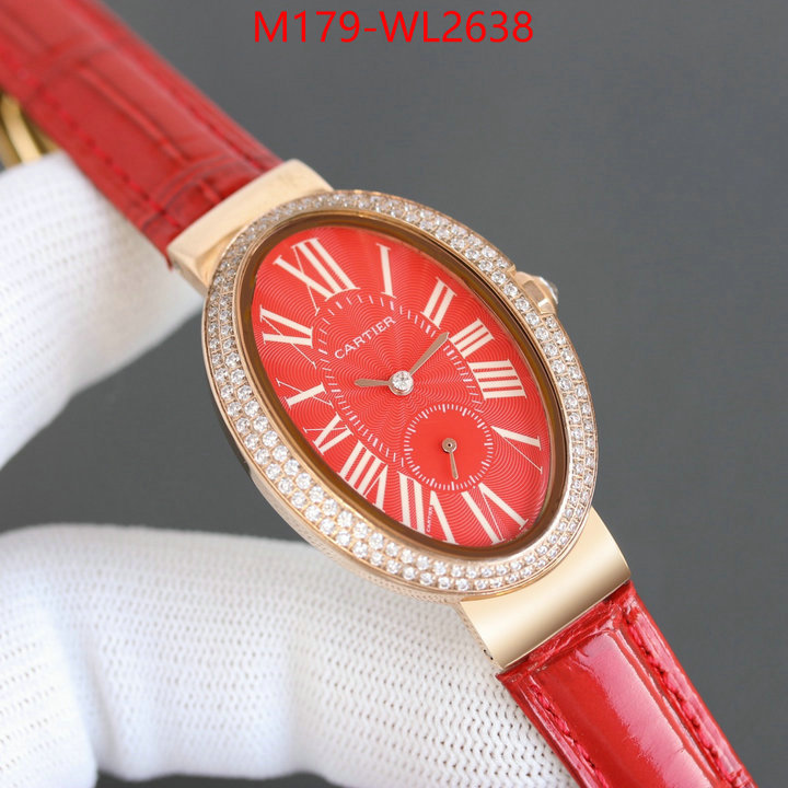 Watch(4A)-Cartier where to buy the best replica ID: WL2638 $: 179USD