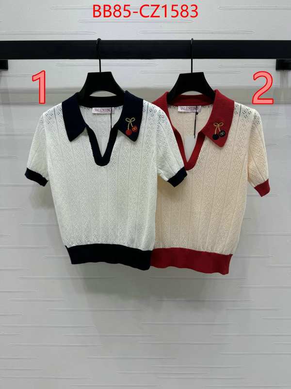 Clothing-Valentino replcia cheap ID: CZ1583 $: 85USD