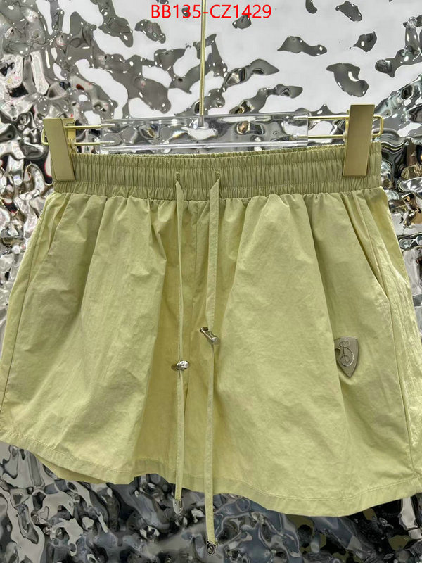 Clothing-Burberry luxury fashion replica designers ID: CZ1429 $: 135USD