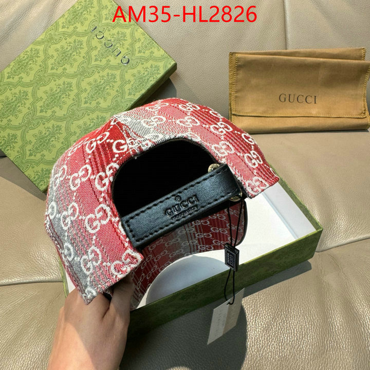 Cap(Hat)-Gucci wholesale imitation designer replicas ID: HL2826 $: 35USD