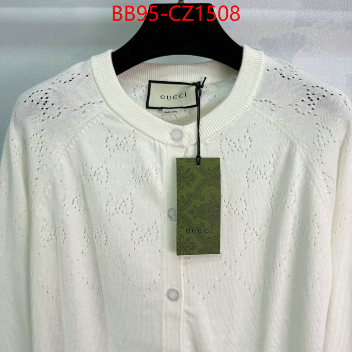 Clothing-Gucci the best designer ID: CZ1508 $: 95USD