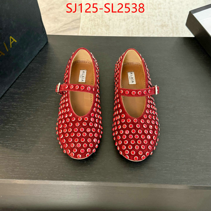 Women Shoes-ALAIA cheap high quality replica ID: SL2538 $: 125USD