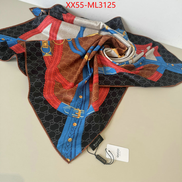 Scarf-Gucci can i buy replica ID: ML3125 $: 55USD
