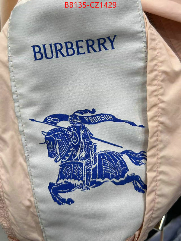 Clothing-Burberry luxury fashion replica designers ID: CZ1429 $: 135USD