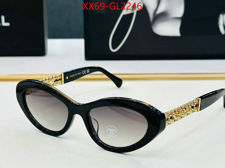 Glasses-Chanel only sell high-quality ID: GL2246 $: 69USD